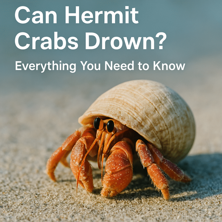 Hermit crab on sandy beach background