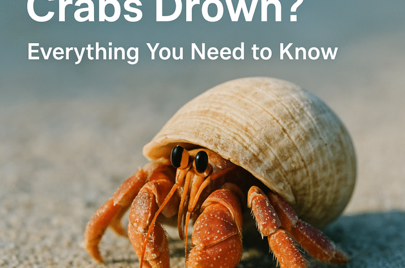Hermit crab on sandy beach background
