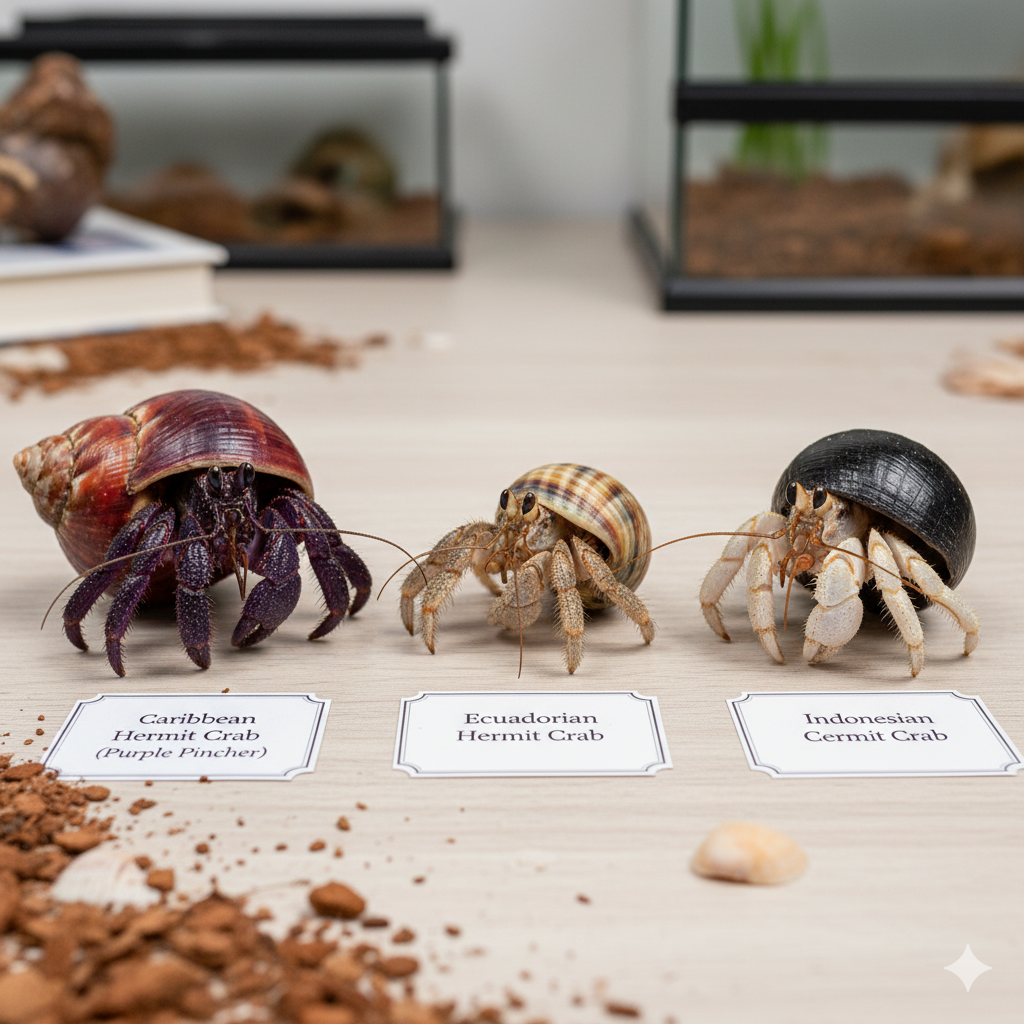 Types of Hermit Crab - HermitCrab101