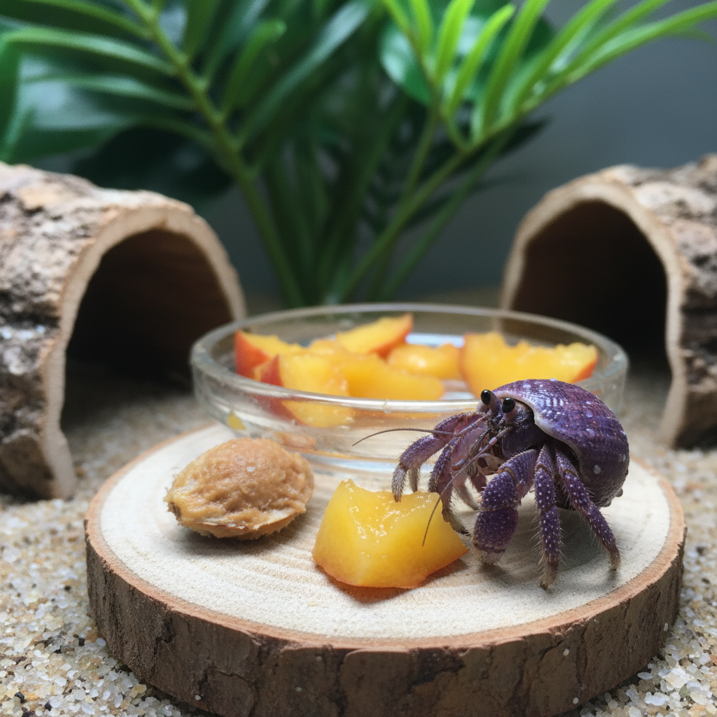 Can Hermit Crabs Eat Peaches?