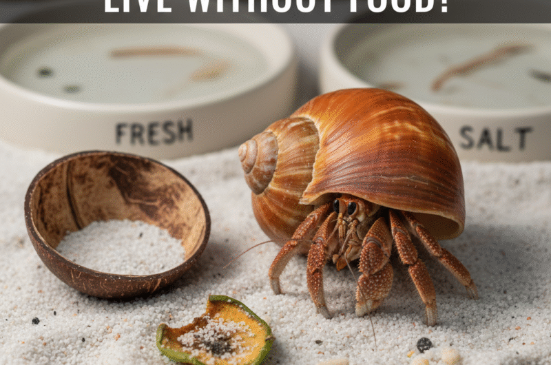 How Long Can Hermit Crabs Live Without Food?