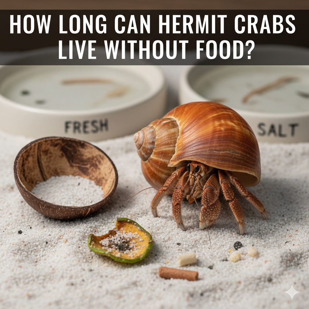 How Long Can Hermit Crabs Live Without Food? 